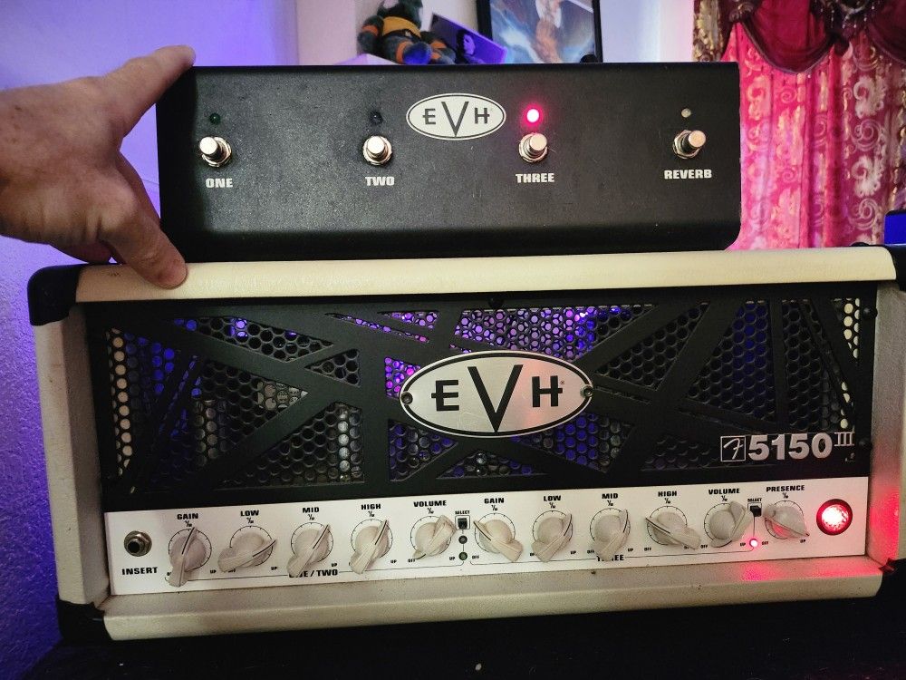 1st Gen EVH 5150iii 50watt (Footswitch Included)