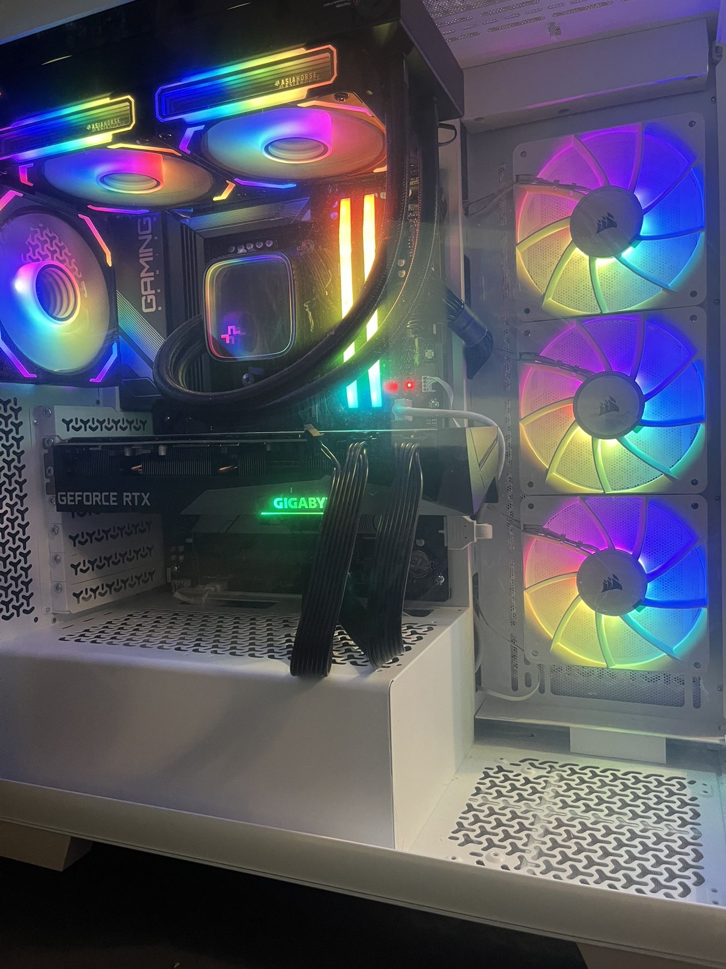 Gaming PC Setup - RTX 3070, Ryzen 5 8500G, Dual Monitors + Keyboard - $1,600 OBO