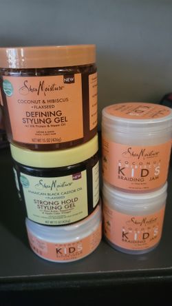 Sheamoisture Styling Gel And Kids Hair Cream $4.00 Each One
