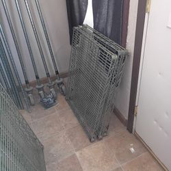 Stainless Steel Wire Shelving. Various Sizing  Makes 3 Shelves