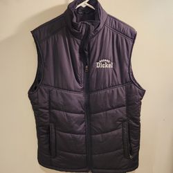Port Authority Large Black George Dickel Puffer Vest