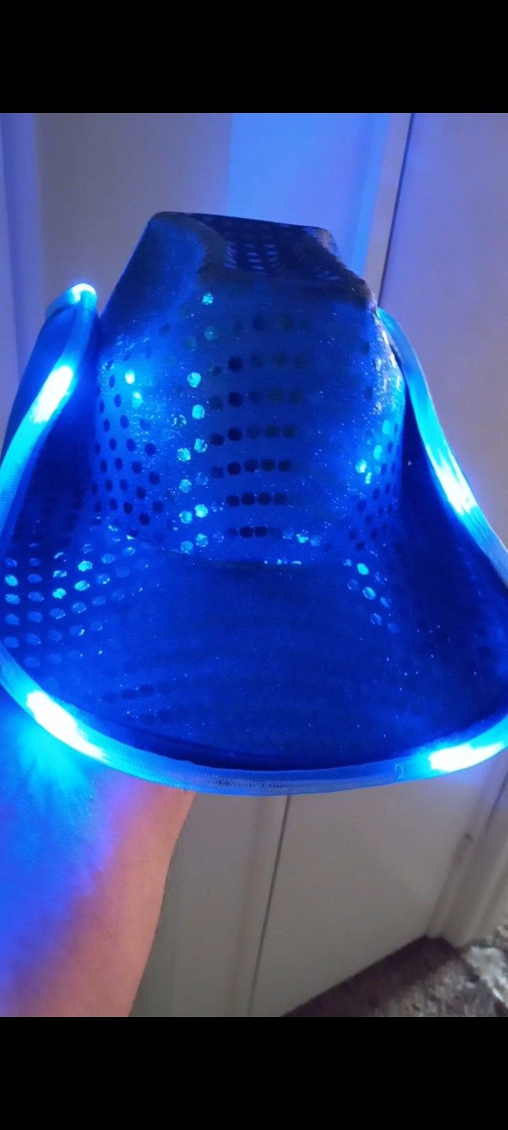 Cowboy Cowgirl Light Up Hat