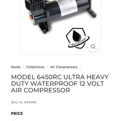 Kleinn Air Compressor 6450RC