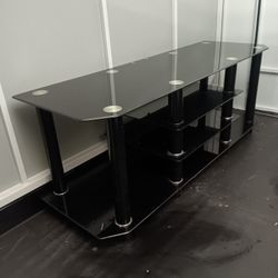 Black Glass Entertainment Center 