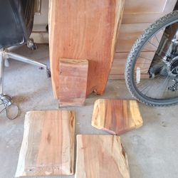 Live Edge Wood Pieces For Projects