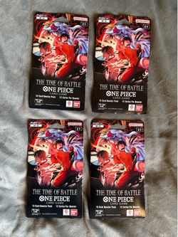 One piece booster packs