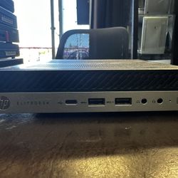 HP EliteDesk 800 G4 mini desktop 65W, core i7- 8th gen