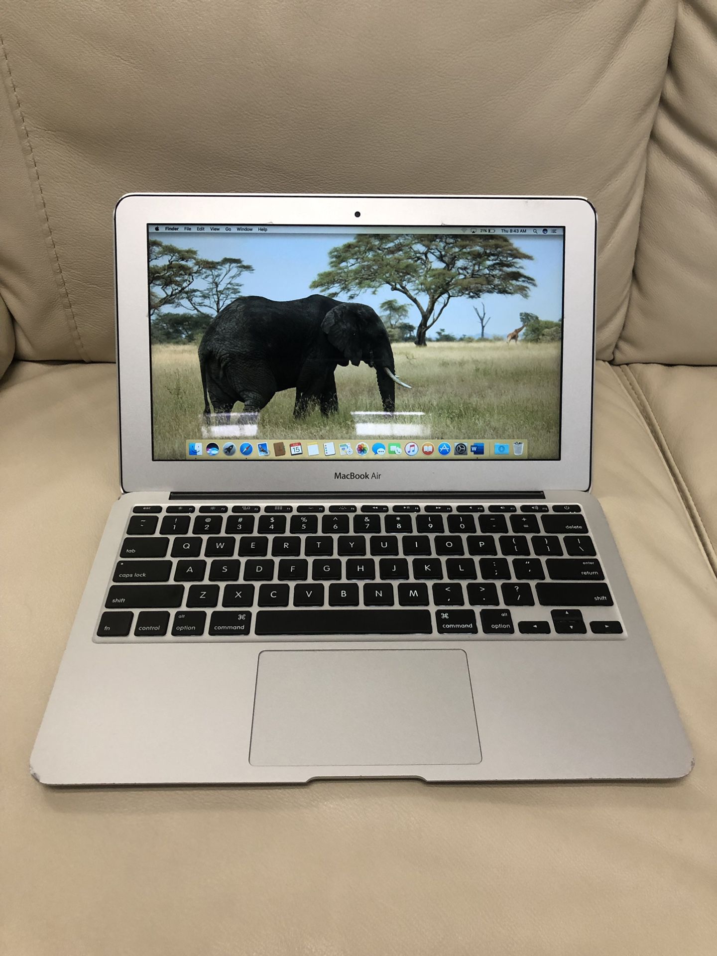 Apple MacBook Computer Air. 11”. Mid 2011. 4gb ram. 64 SSD. Sierra OS. 1.6ghz intel i5 64gb. Loaded with Microsoft Office 365 Pro