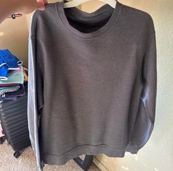 Size Small Dark Gray Crew Neck Sweatshirt