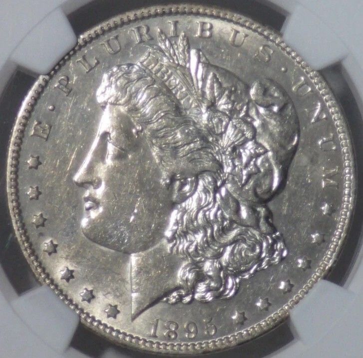 1895-O Morgan Silver Dollar