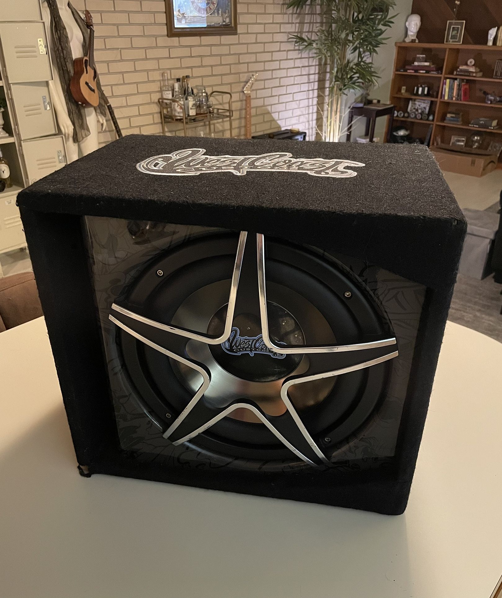 Old School West Coast Customs 12” Subwoofer