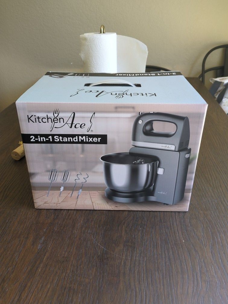 2-in-1 Stand Mixer