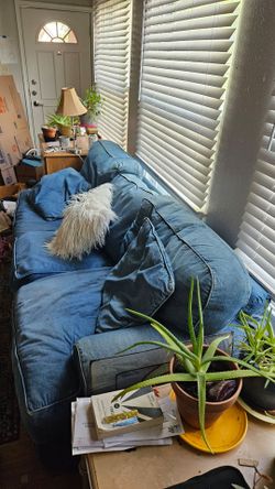Denim Couch