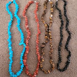 4 Necklaces For $5
