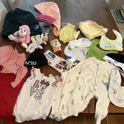 Lot of Baby / Infant clothing and accessories