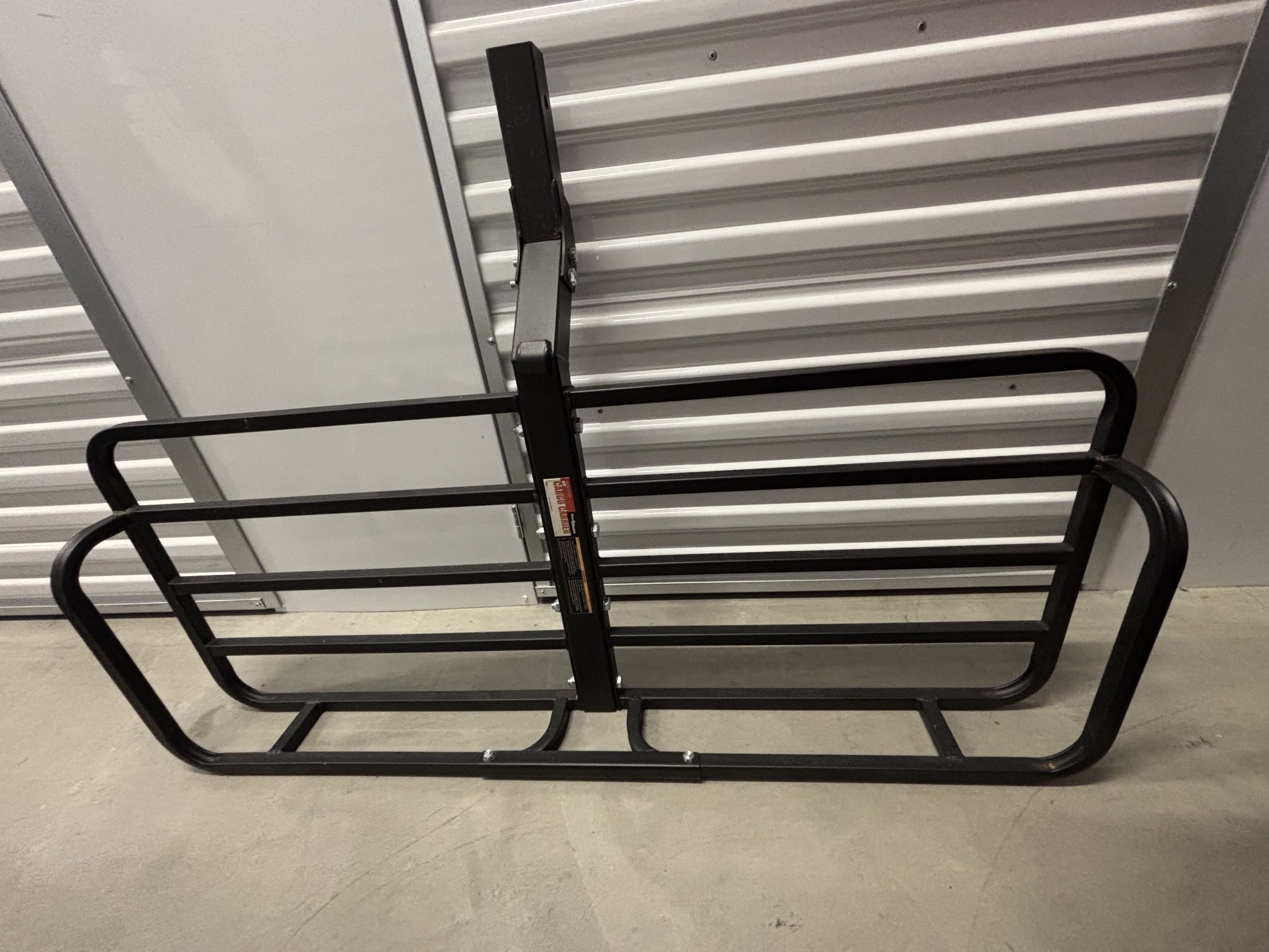 Rack for tow hitch