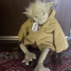 Star Wars Yoda Backpack With Tags