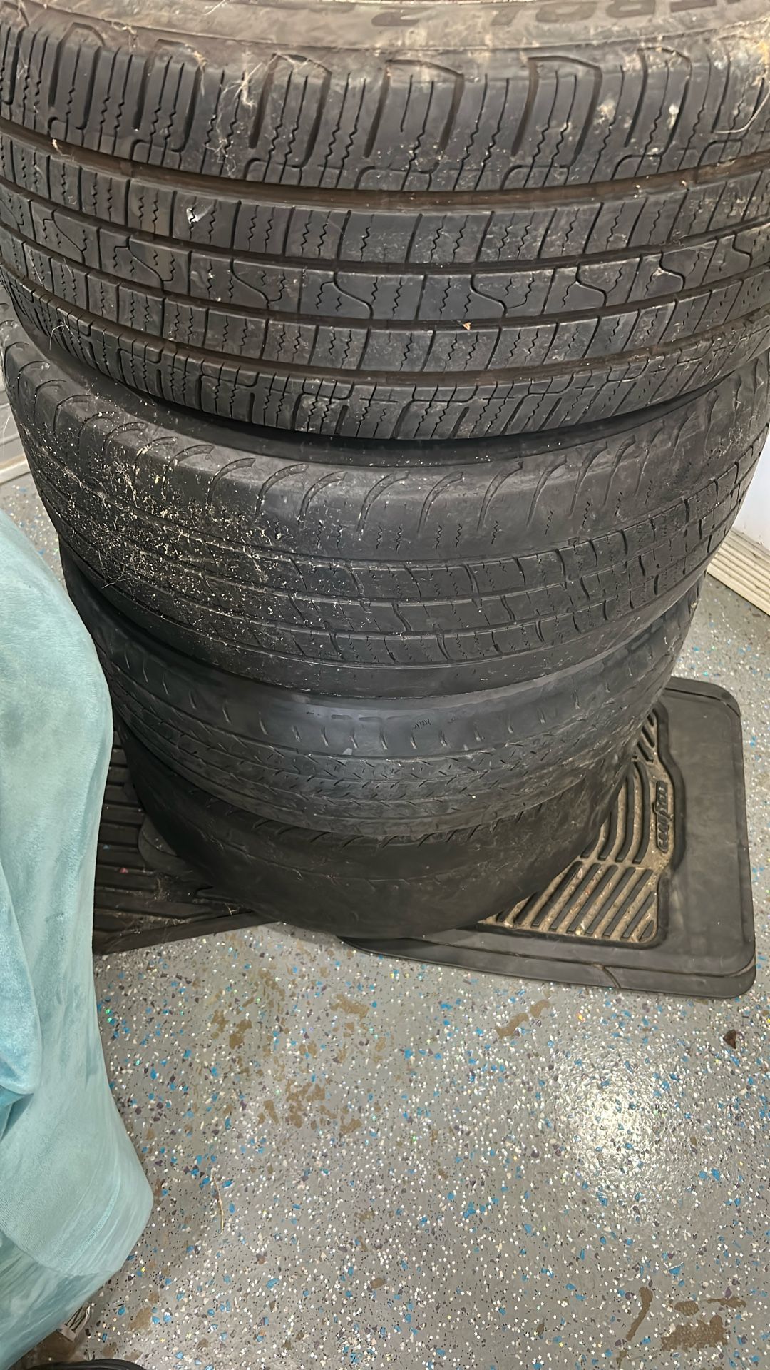 4 16” Rims. Used Tires