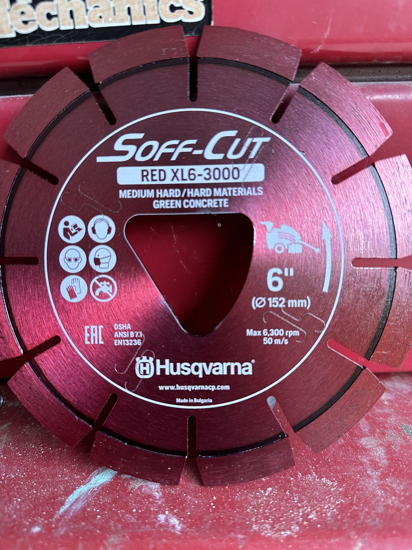 6” Soft Cut Concrete Blade