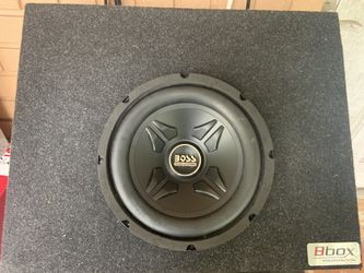 New Boss Extreme. 10 in truck box.