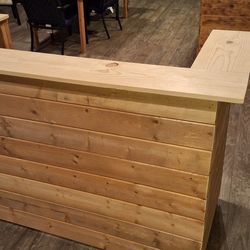 Custom  Wood Bar New"  6ft Wide