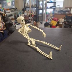 14" Hanging Skeleton- Articulated Poseable
