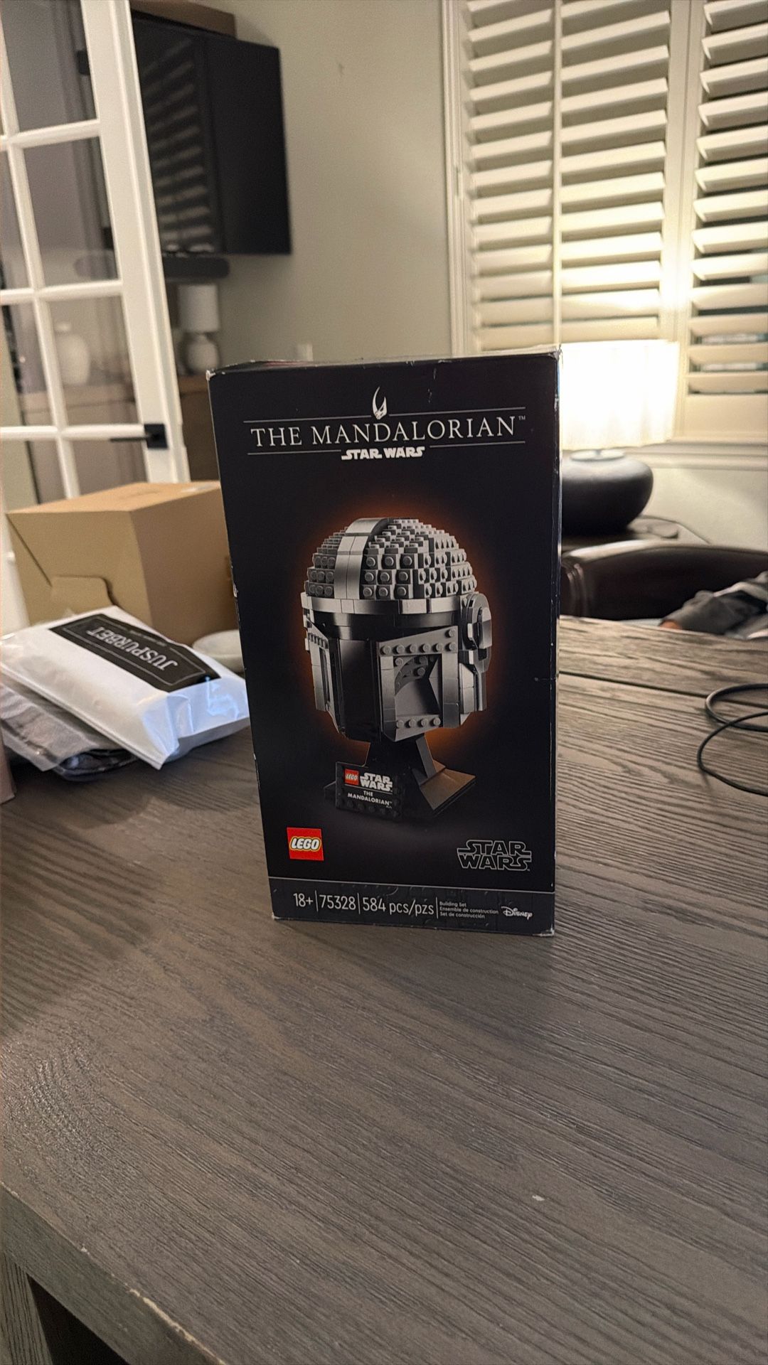 Lego Mandalorian Head, 75328