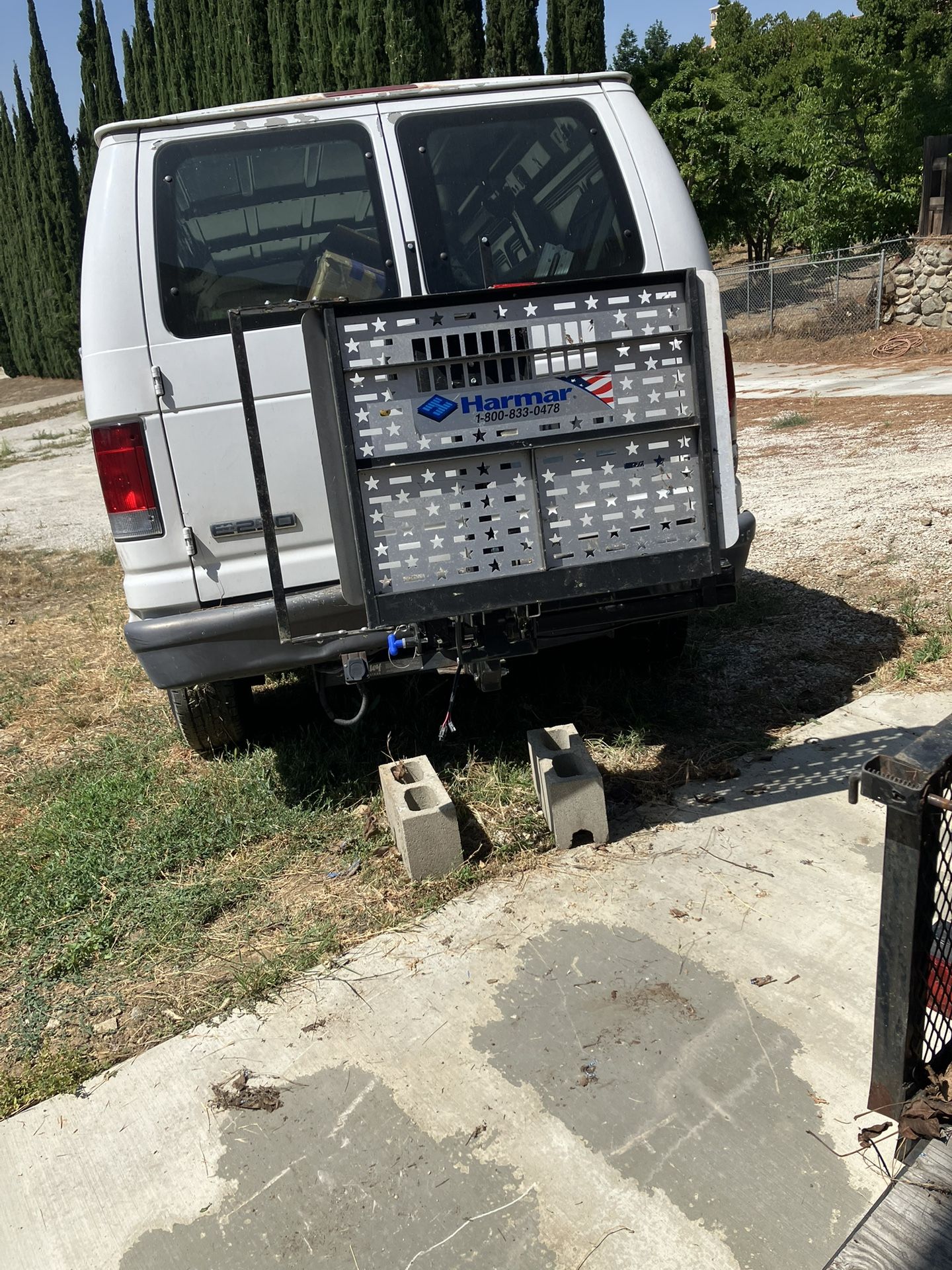 Arm, wheelchair, scooter, power carrier hitch, mount heavy duty like new