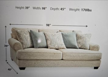 Couch & love seat