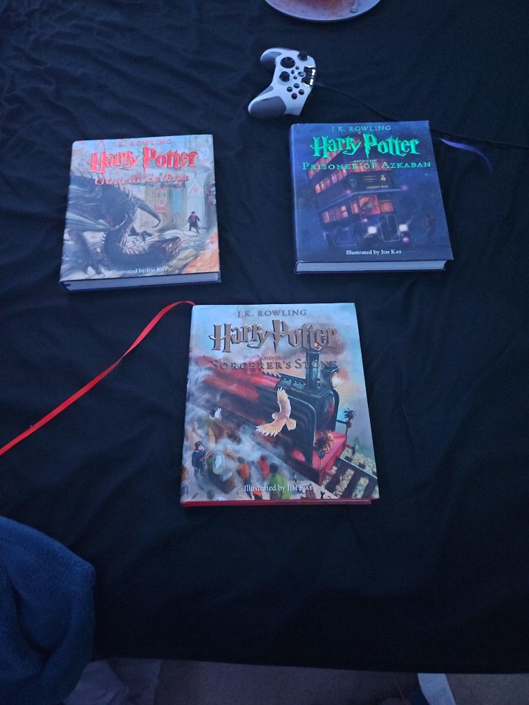 Harry Potter illustrated books