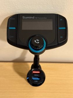 Sumind Bluetooth FM Transmitter Car Radio Adapter