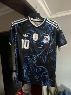 Jeresey Messi Argentina Soccer Team