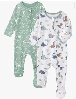 Baby Sleepers 100% Cotton Footie Pajamas