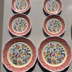Chinaware Set Of 6 Plates