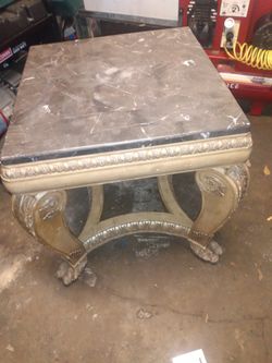 HEAVY granite tables