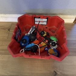 Beyblades, Launchers And Stadium