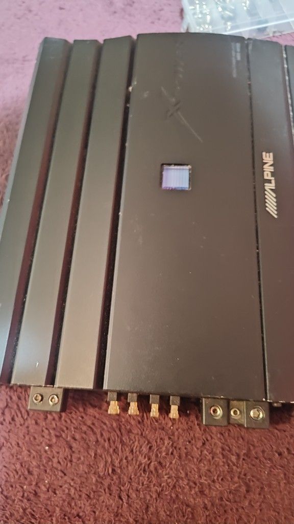 X power Alpine MrxM100 Mono power Amplifier for Sale in Tucson, AZ