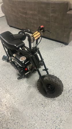 212 mini bike goes up to 50 55