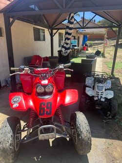 Sportrax 400ex  04 and small quad