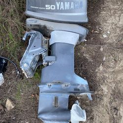 Yamaha 50 Outboard Runs 