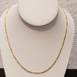 14kt Gold Figaro Design Chain