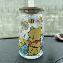 Winnie the Pooh Glass Cup