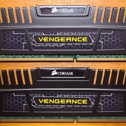 Corsair Vengeance 16GB (2x8GB) DDR3 1600 (PC3 12800) RAM