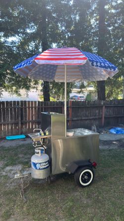 Hotdog cart