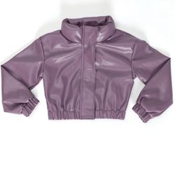 Lavender Bomber Jacket