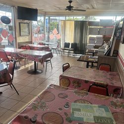 Tables and chairs