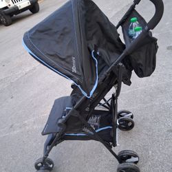 Summer by Ingenuity 3D Mini Stroller (Color: Blue and Black)