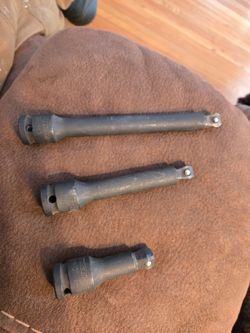 Pittsburgh 1/2 in. Drive Impact Extension set