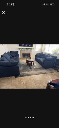 Sofa Set (3 Seater And Loveseat)