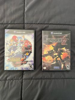 Nintendo GameCube Game Lot Sonic Adventure Battle 2 / Shadow the Hedgehog